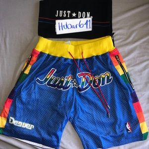 denver nuggets mitchell and ness shorts